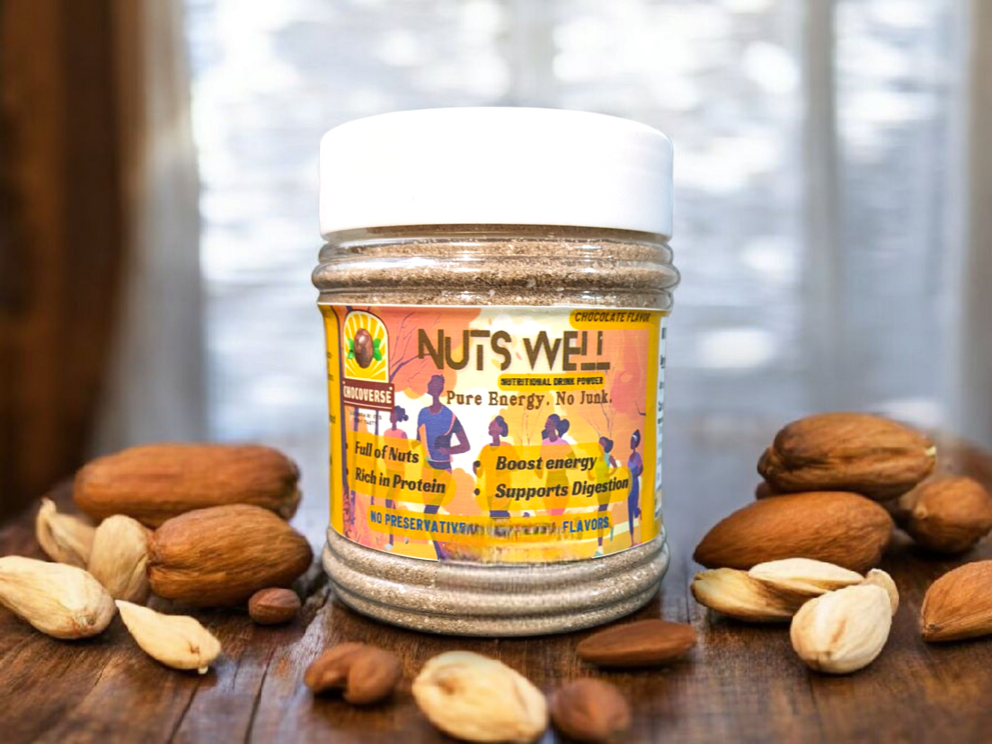 Nuts Well-200 gm Chocolate Flavor